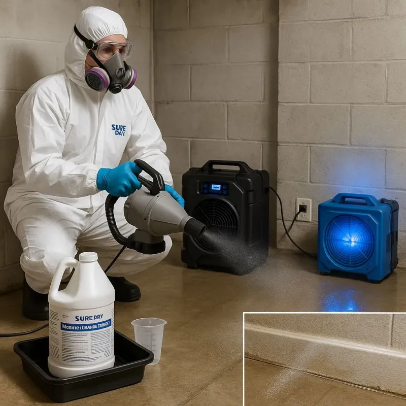 Sanitization and Odor Removal process in Newton, NJ