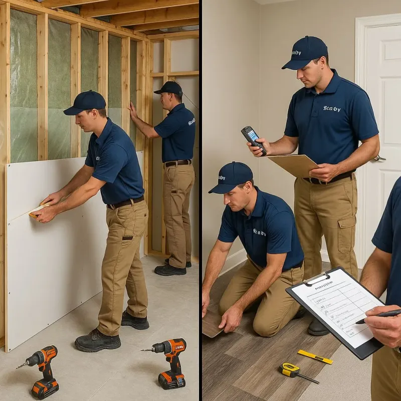 Repairs and Reconstruction process in Newton, NJ