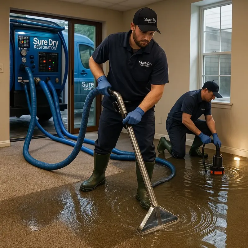 Water Extraction and Removal process in Newton, NJ